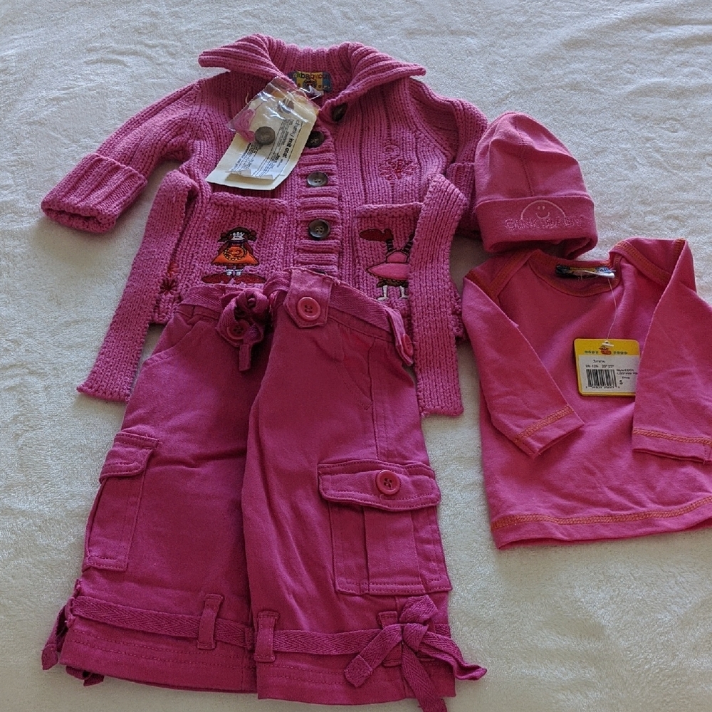Adorable Pink Kids Matching Set